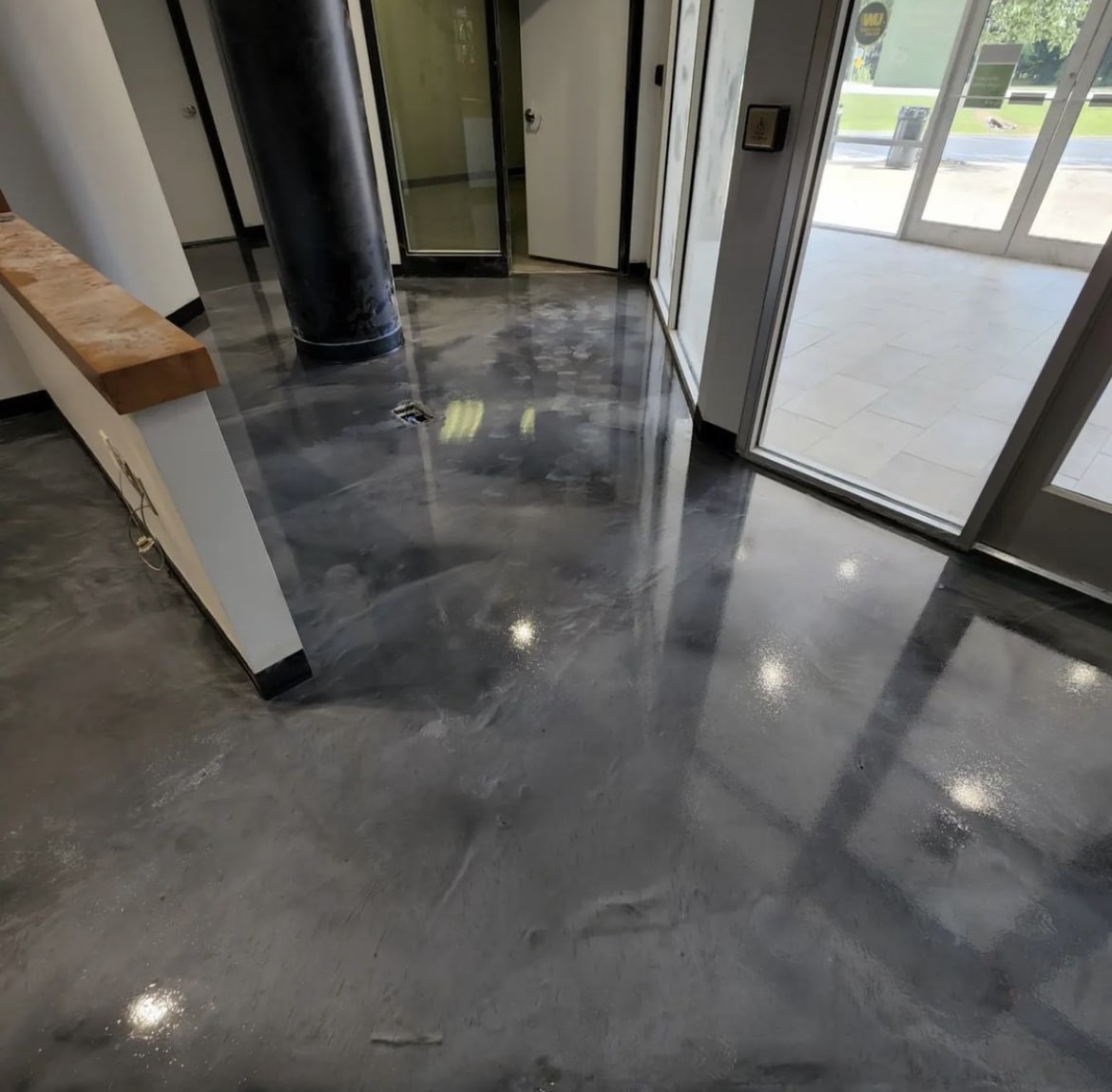 epoxy flooring and concrete grinding